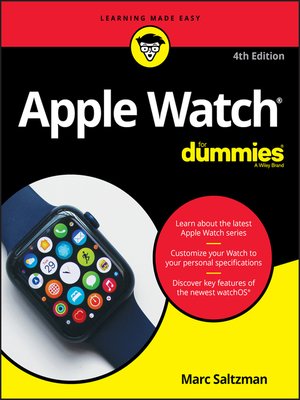 Apple Watch For Dummies - ebook